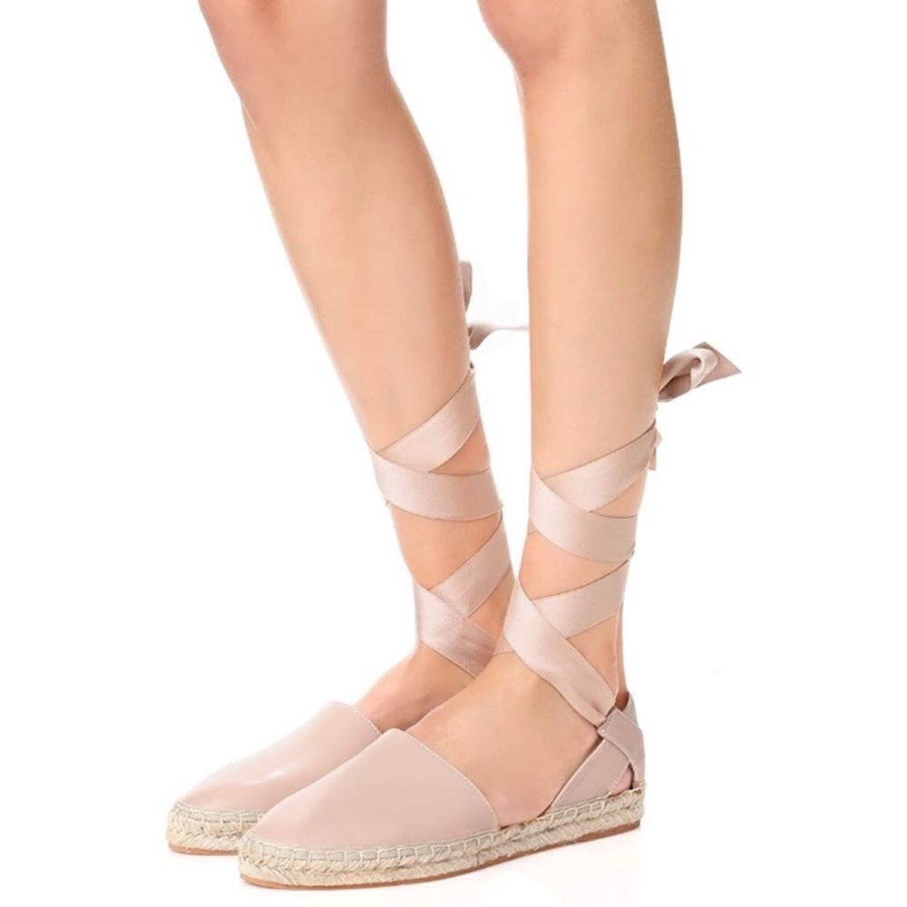 Rebecca minkoff lace up espadrilles